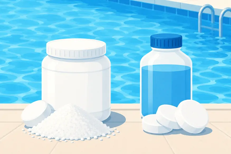 calcium hypochlorite vs tcca